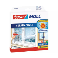 Tesa TesaMoll Thermo Cover isolatiefolie transparant 1,7 m x 1,5 m (2,55m²) 05430-00000-01 203329