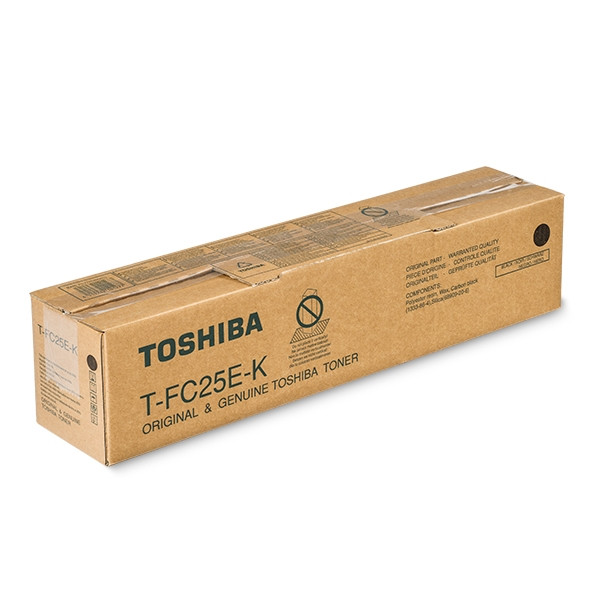 Toshiba T-FC25E-K toner zwart (origineel) 6AJ00000075 6AJ00000273 078694 - 1