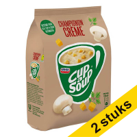 Aanbieding: 2x Cup-a-Soup Champignon Crème navulling automaat (576 gram)