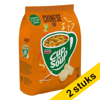 Aanbieding: 2x Cup-a-Soup Chinese Kip navulling automaat (492 gram)