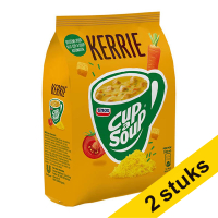 Aanbieding: 2x Cup-a-Soup Kerrie navulling automaat (492 gram)