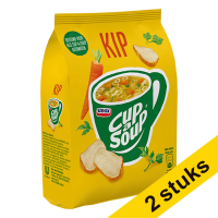 Aanbieding: 2x Cup-a-Soup Kip navulling automaat (404 gram)