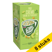 Aanbieding: 8x Cup-a-Soup Prei Crème 175 ml (21 stuks)