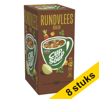 Aanbieding: 8x Cup-a-Soup Rundvlees 175 ml (21 stuks)