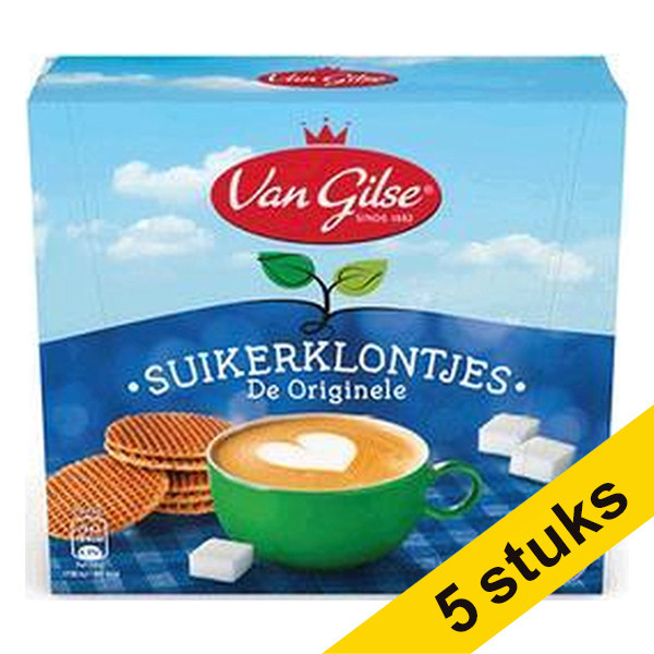 Van Gilse Aanbieding: 5x Van Gilse suikerklontjes 1,06 kg  423886 - 1