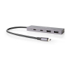 White label Nedis USB-hub (USB-C naar 2xA en 2xC) UHUBU3450AT K120200088 - 1