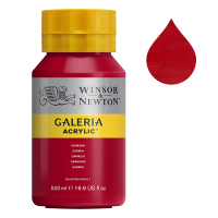 Winsor & Newton Galeria acrylverf 203 crimson (500 ml) 2150203 410073