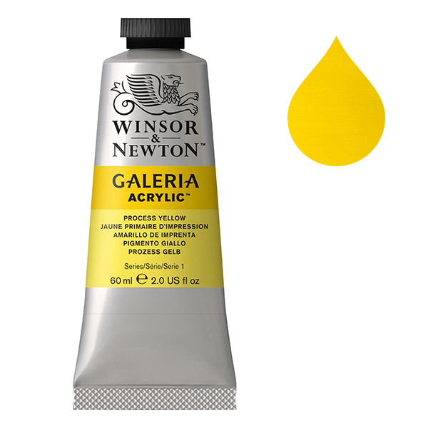 Winsor & Newton Galeria acrylverf 537 process yellow (60 ml) 2120537 410044 - 1