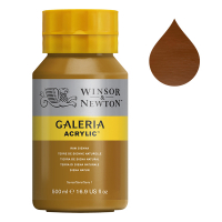 Winsor & Newton Galeria acrylverf 552 raw sienna (500 ml) 2150552 410106