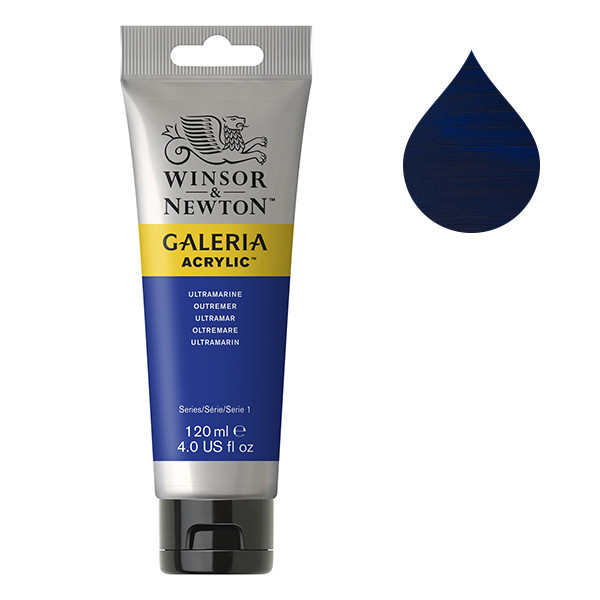 Winsor & Newton Galeria acrylverf 660 ultramarine (120 ml) 2131660 410174 - 1