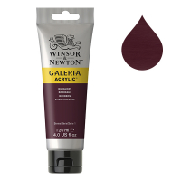 Winsor & Newton Galeria acrylverf 75 burgundy (120 ml) 2131075 410121