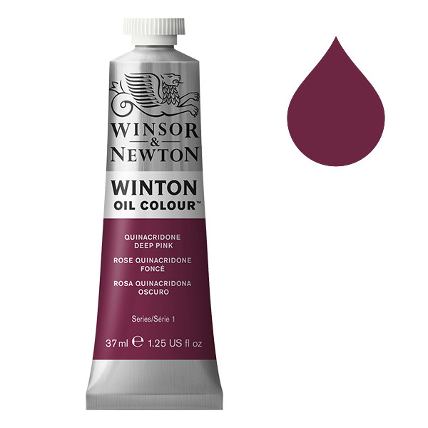 Winsor & Newton Winton olieverf 250 quinacridone deep pink (37ml) 1414250 410297 - 1