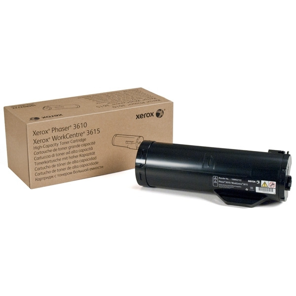 Xerox 106R02722 toner zwart hoge capaciteit (origineel) 106R02722 047958 - 1