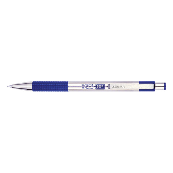 Zebra F-301 balpen blauw EF301BL 423779 - 1