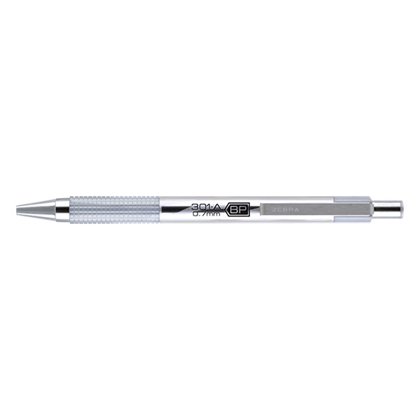 Zebra F301A balpen zilver 26343 423782 - 1