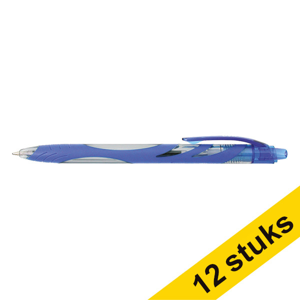 Zebra Pen Aanbieding: 12x Zebra OLA balpen blauw  423811 - 1