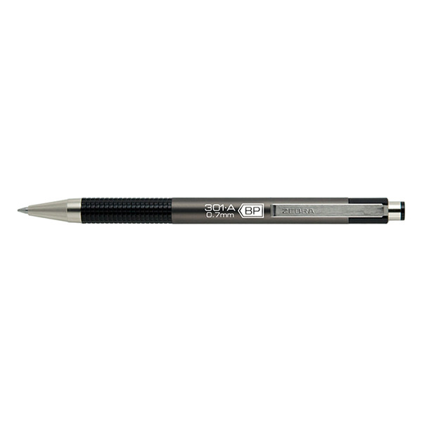 Zebra Pen Zebra F301A balpen grijs 26341 423780 - 1